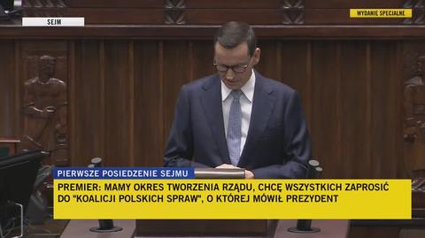 Mateusz Morawiecki o propozycjach zmian w traktatach unijnych