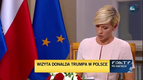 "Boję się, żeby w USA za dużo ludzi nie chciało zostać"