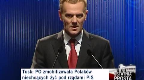 Tusk: Płacicie składki, macie prawo do bezpłatnej opieki medycznej