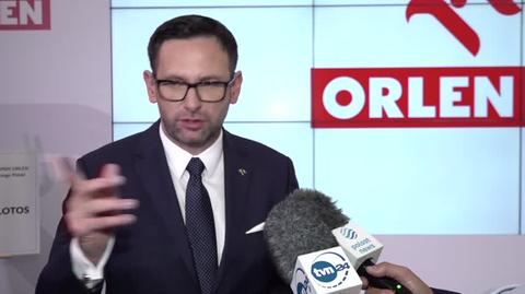 Obajtek: "Dopatrzyliśmy się 20 procent akcjonariatu polskiego właśnie w MOL-u"