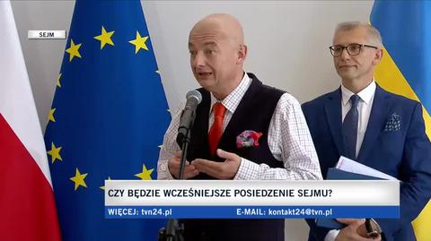 Senatorowie Michał Kamiński i Krzysztof Kwiatkowski o uchwalaniu ustaw