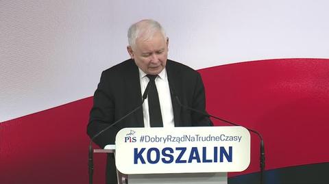 Kaczyński o konstytucji, która "stwierdza, że na świecie są kobiety i mężczyźni"