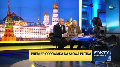 Kowal: mamy do czynienia z zaplanowanym działaniem Putina