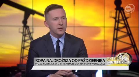 Ropa najdroższa od października. Przyczyny wyjaśnia Przemysław Kwiecień