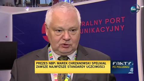 Glapiński o KNF i Marku Chrzanowskim