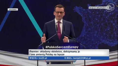 Premier: nam chodzi o to, żeby zerowy PIT oznaczał zerową emigrację z Polski