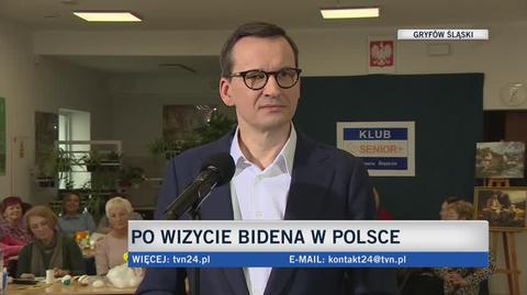 Mateusz Morawiecki o imporcie ropy naftowej do Polski