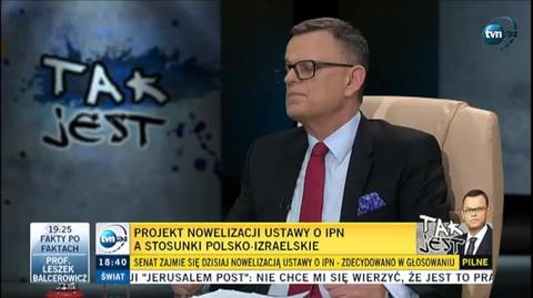 Piekarski: powinna być ustawa, która chroni dobre imię Polski