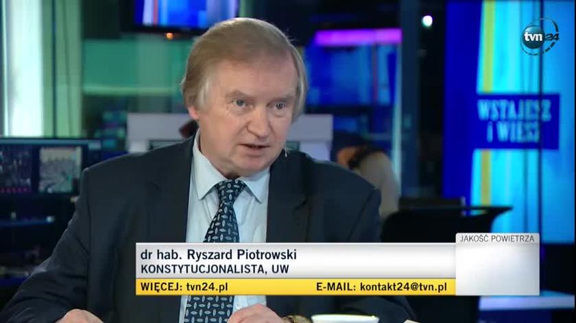 Konstytucjonalista o wyborze Piotrowicza i Pawłowicz: będzie można go kwestionować