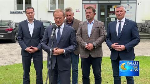 Donald Tusk: marże wyższe o tysiące procent 