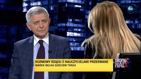 Belka: gdyby minister Czerwińska z jakichś powodów podała się do dymisji, to efekt byłby katastrofalny dla "piątki" socjalnej