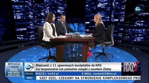 Wójcik: byłoby bardzo źle, gdyby ujawniono nazwiska osób popierających kandydatów do KRS