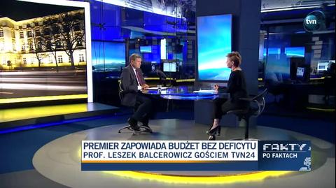 Balcerowicz: premier Morawiecki jest konsekwentny w zakłamywaniu