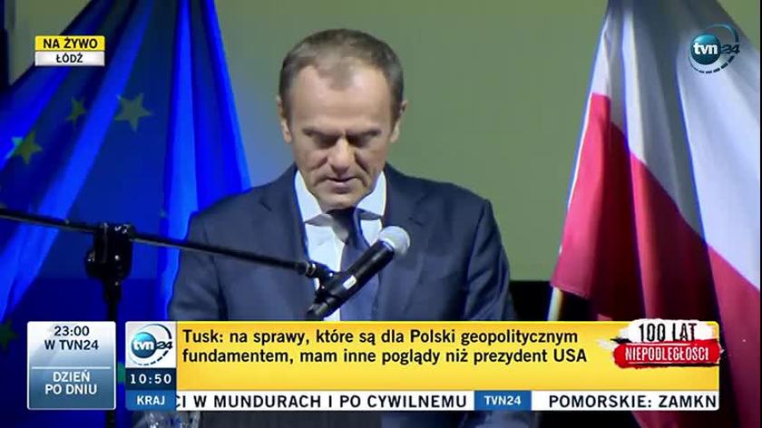 Tusk: kto występuje przeciwko naszej pozycji w Europie, występuje przeciwko niepodległości