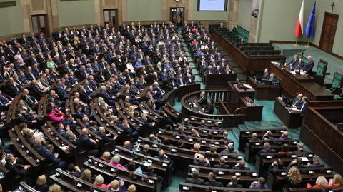 Ślubowanie, wybór marszałka, orędzie prezydenta. W poniedziałek pierwsze posiedzenie Sejmu X kadencji 