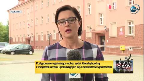 Postępowanie wyjaśniające wobec sędzi z Gorzowa Wielkopolskiego