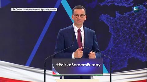 Premier Morawiecki w Katowicach mówił o emisji CO2