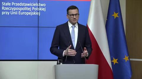 Premier Mateusz Morawiecki o 9 mld euro pomocy dla Ukrainy 