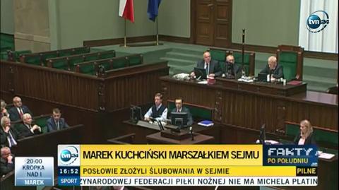 Marek Kuchciński marszałkiem Sejmu 