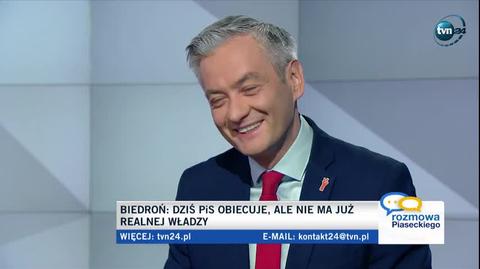 Biedroń: chcemy doprowadzić do tego, żeby najbogatsi nie otrzymywali 500 plus