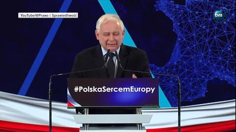 Jarosław Kaczyński na wielkopolskiej konwencji PiS mówił m.in. o Europie dwóch jakości