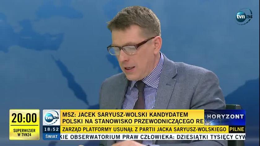 Saryusz-Wolski usunięty z PO. "Nie znalazł czasu na rozmowę z przedstawicielami partii"