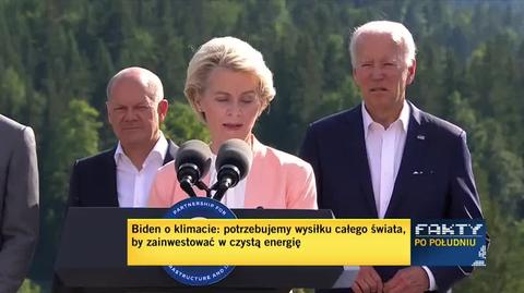 Von der Leyen: gdy gospodarka nabierała sił, doszło do brutalnego ataku Rosji na Ukrainę (materiał archiwalny)