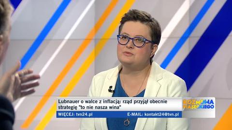 Katarzyna Lubnauer w poziomie inwestycji w Polsce