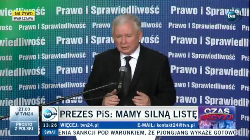Kaczyński: koalicje się nie sprawdziły, "pakiet demokratyczny" dla opozycji