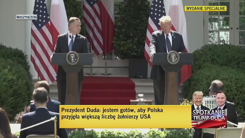 Donald Trump o współpracy z Polską w walce z koronawirusem