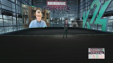 Dr Grzesiowski: maska jest jak parasol - chroni nas przed wirusem