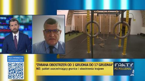 Dr Grzesiowski: ograniczenia spóźnione, ale każda forma ograniczenia interakcji przyniesie jakąś ulgę