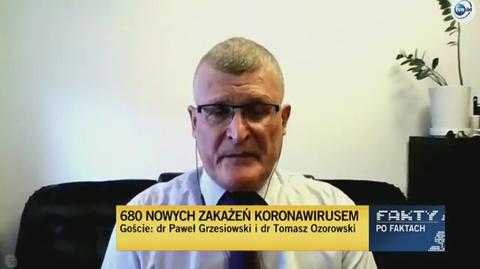 Dr Grzesiowski: powinno się wykonywać 100 tysięcy testów dziennie do końca roku