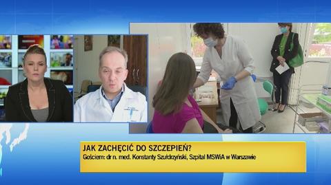 Dr Szułdrzyński: jest rekomendacja Rady Medycznej w sprawie szczepień dzieci
