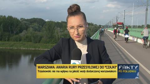 Druga w ciągu roku awaria kolektora ściekowego w Warszawie