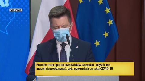 Dworczyk: ruszamy od września z dużą kampanią informacyjną w szkołach w sprawie szczepień