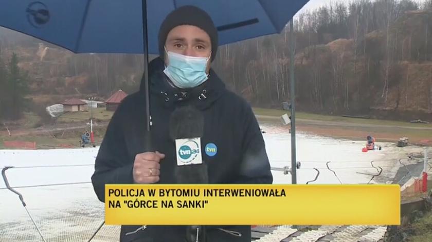 Efekty policyjnej kontroli na stoku narciarskim 