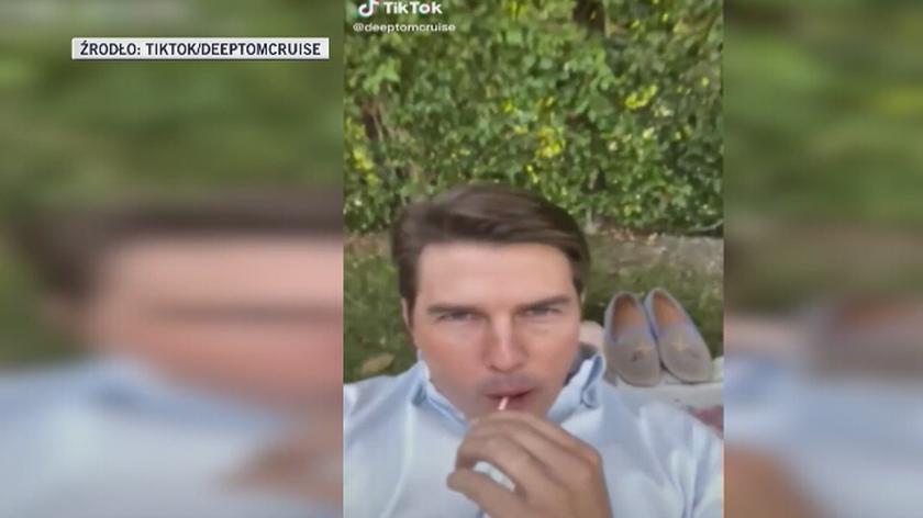 Filmy typu deepfake z wykorzystaniem wizerunku Toma Cruise'a 