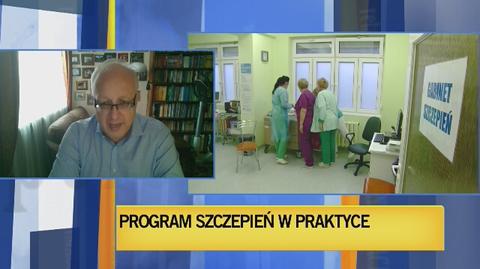 Flisiak: nie możemy porównywać się z Izraelem, który jest państwem zmilitaryzowanym, jeśli chodzi o tempo szczepień