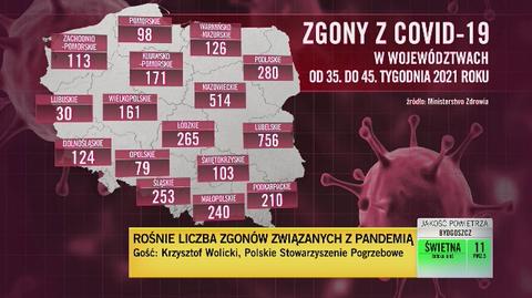 "Gdyby uznać COVID-19 za chorobę zakaźną, to byłoby podejrzenie, że zakłady pogrzebowe nie wyrabiałyby się z pochowaniem w ciągu doby"