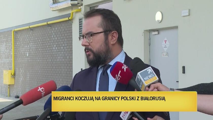 Jabłoński o sytuacji na granicy polsko-białoruskiej: to Białoruś jest odpowiedzialna