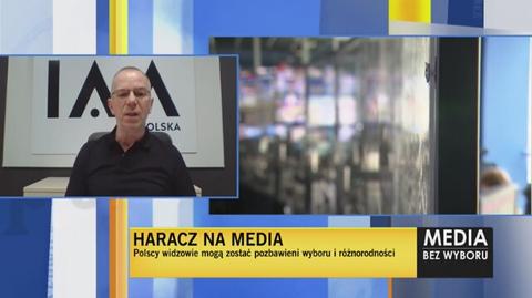 Jerzy Minorczyk z Międzynarodowego Stowarzyszenia Reklamy o podatku od mediów 