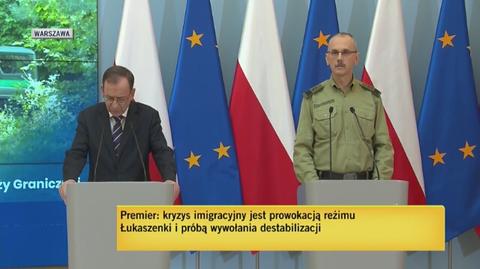 Kamiński: minionej doby granicę próbowały przekroczyć 152 osoby 