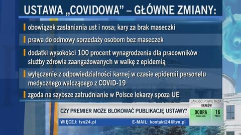 Konstytucjonalista dr Ryszard Piotrowski o niepublikowaniu ustawy covidowej