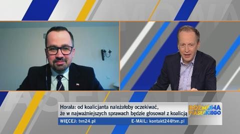Marcin Horała o działaniach prokuratury wobec Daniela Obajtka w czasie rządów koalicji PO-PSL