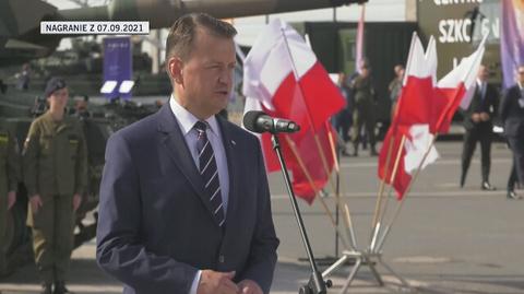 Mariusz Błaszczak o liczebności klas wojskowych