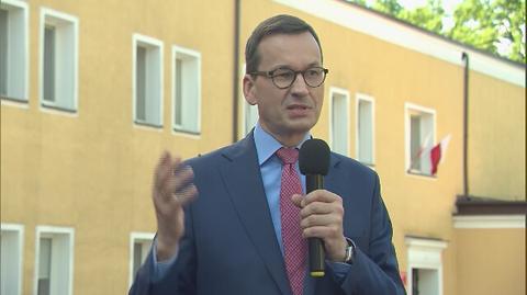 Mateusz Morawiecki: "Coraz mniej jest zachorowań i dlatego wszystkich zapraszam: śmiało idźcie do urn wyborczych!"