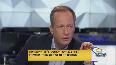 Michał Dworczyk o zmieniającej się liczbie uczniów i nauczycieli