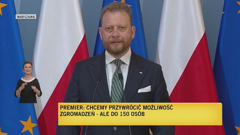 Minister Łukasz Szumowski o stanie zagrożenia epidemią