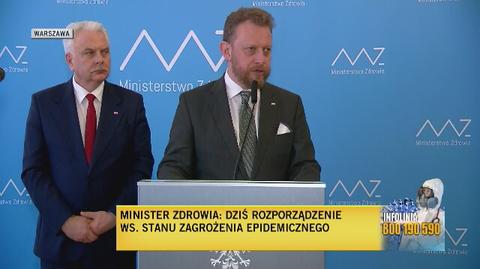 Minister Szumowski o zamykaniu szkół w Polsce i Europie